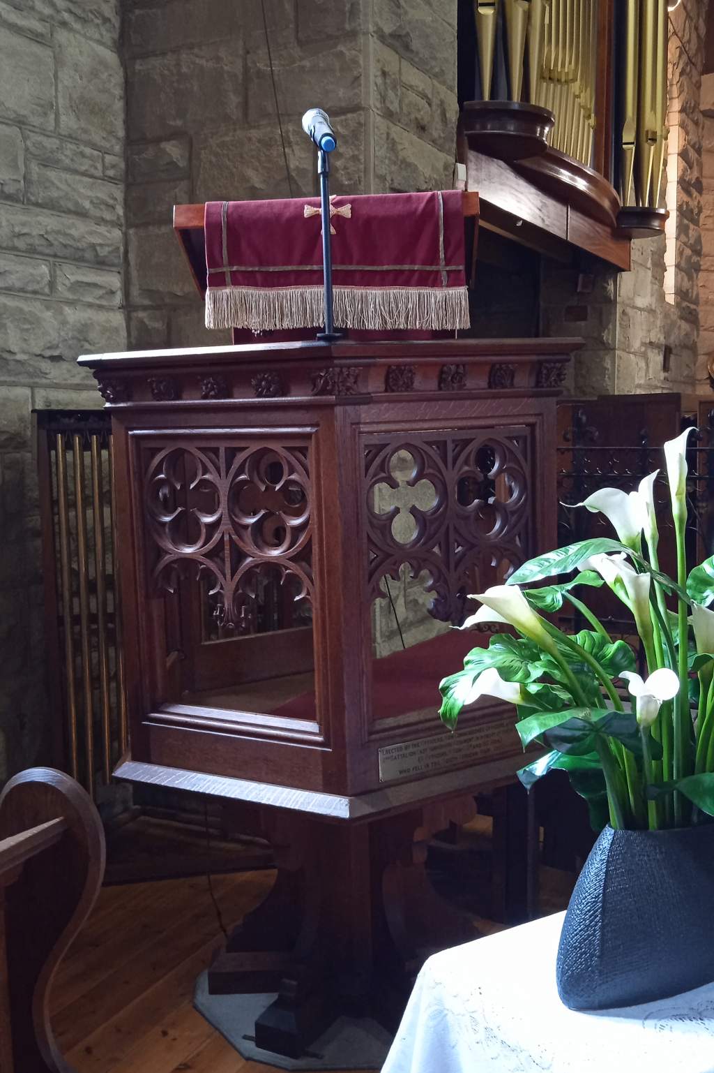 Harrismith anglican church pulpit